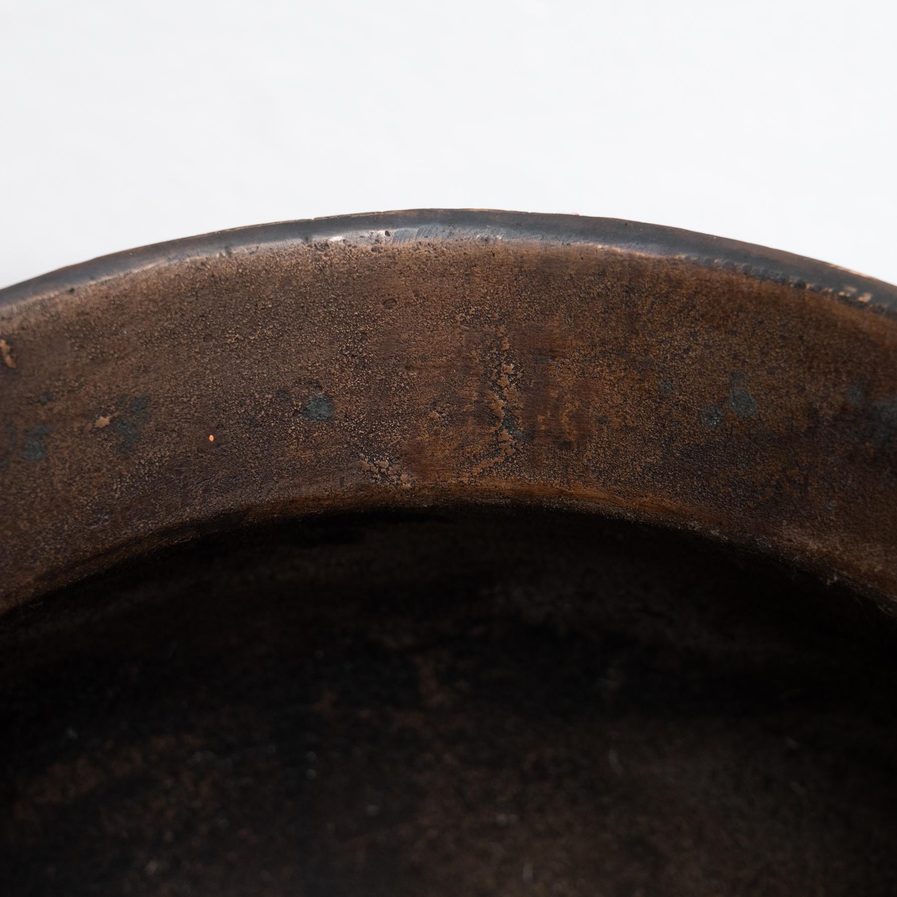Bronze Pot traditionnel espagnol vintage en bronze, vers 1950 en vente