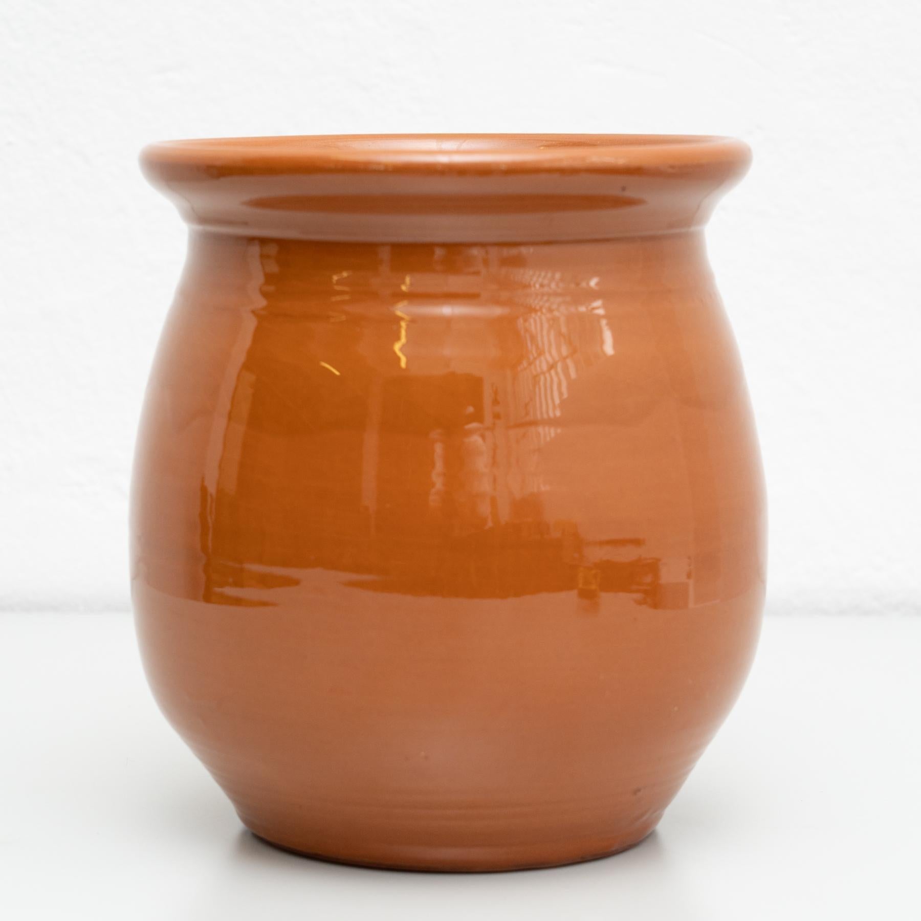 Vaso tradizionale spagnolo in ceramica vintage, 1950 circa In condizioni buone in vendita a Barcelona, ES