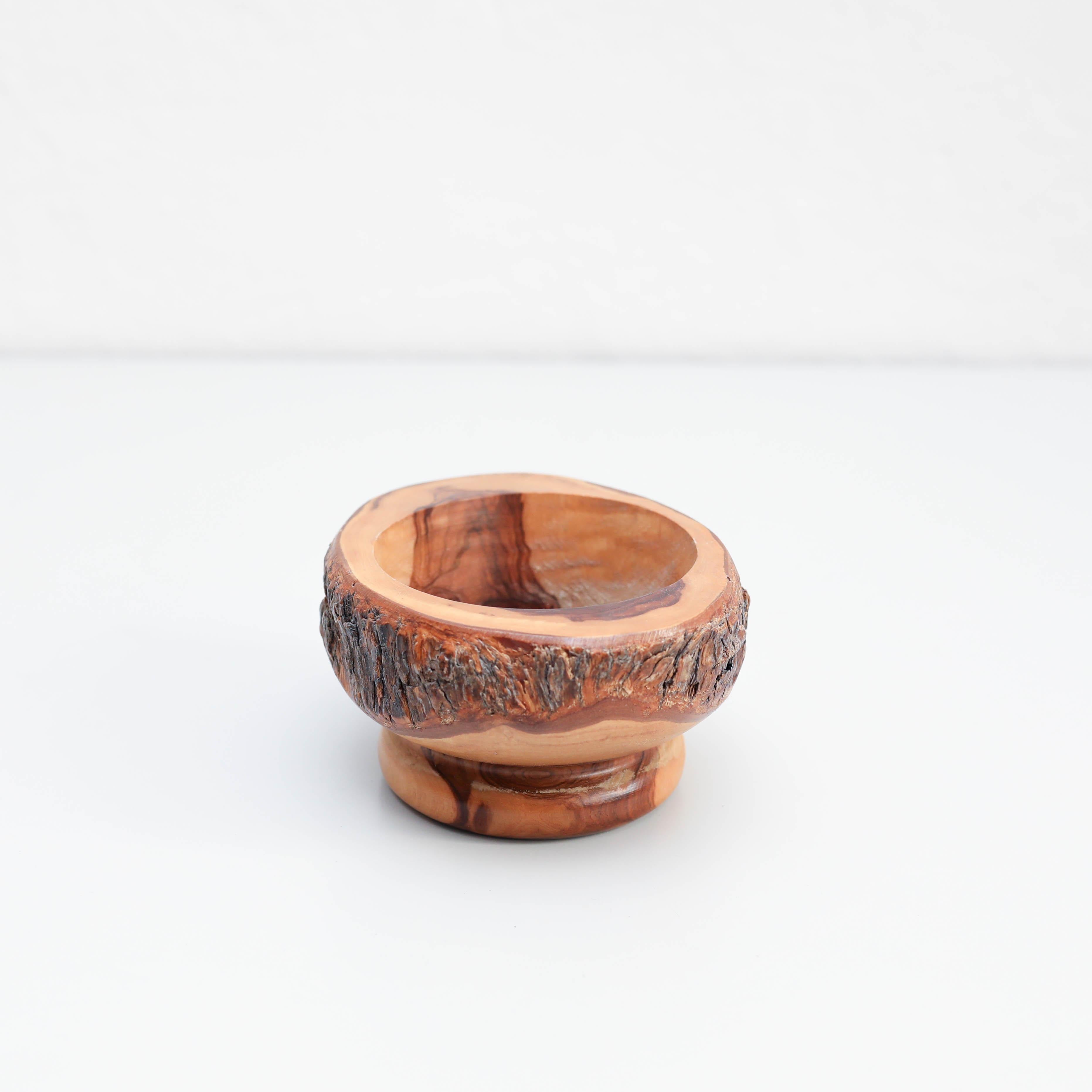 Mortaio tradizionale spagnolo in Wood, circa 1970 in vendita 4