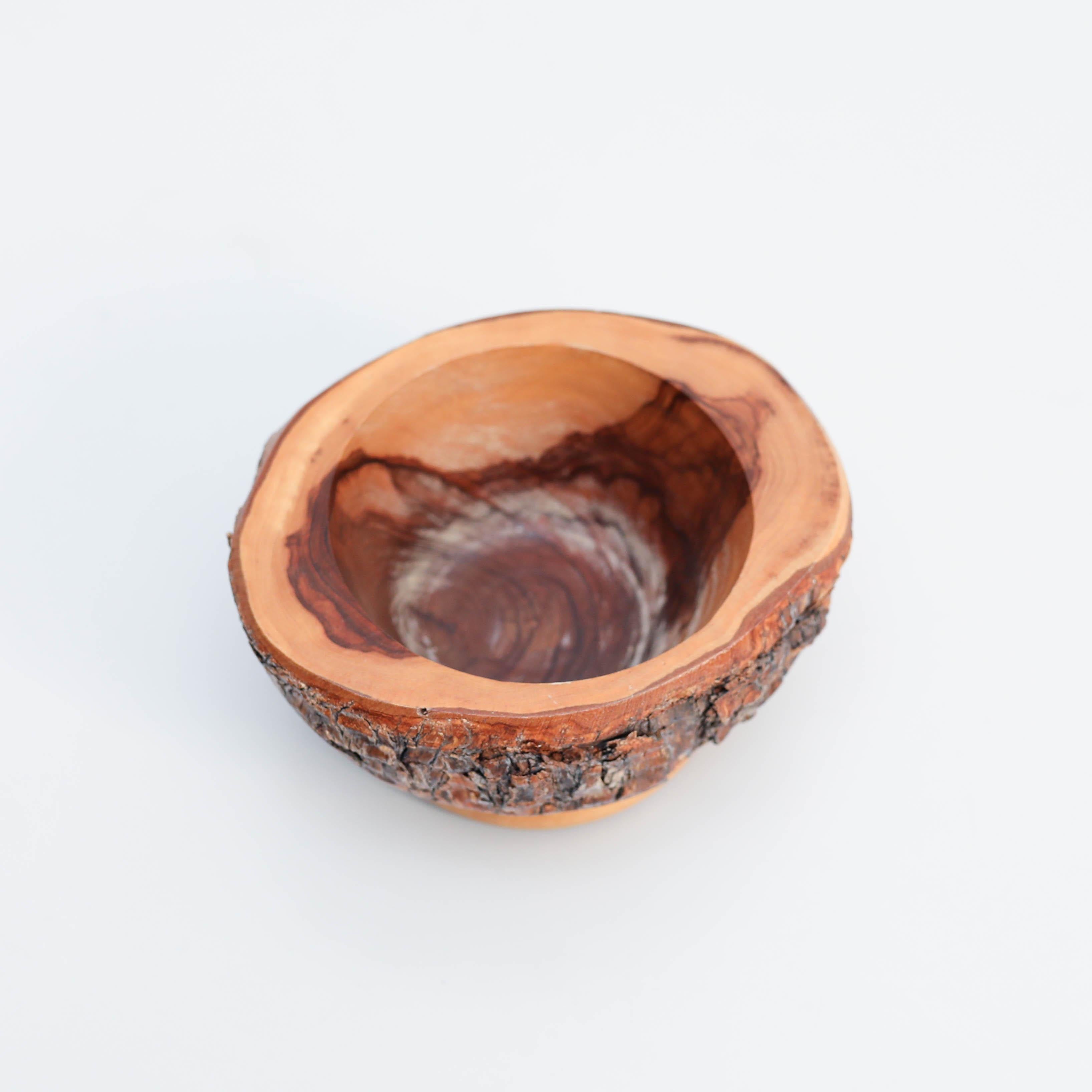 Legno Mortaio tradizionale spagnolo in Wood, circa 1970 in vendita
