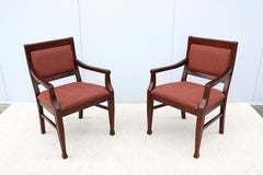 Sillas de Comedor o de Invitados Tradicionales Steelcase Topaz de Madera de Haya Europea, Pareja