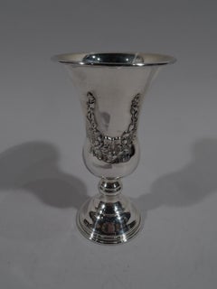 Traditional Sterling Silver Kiddush Cup