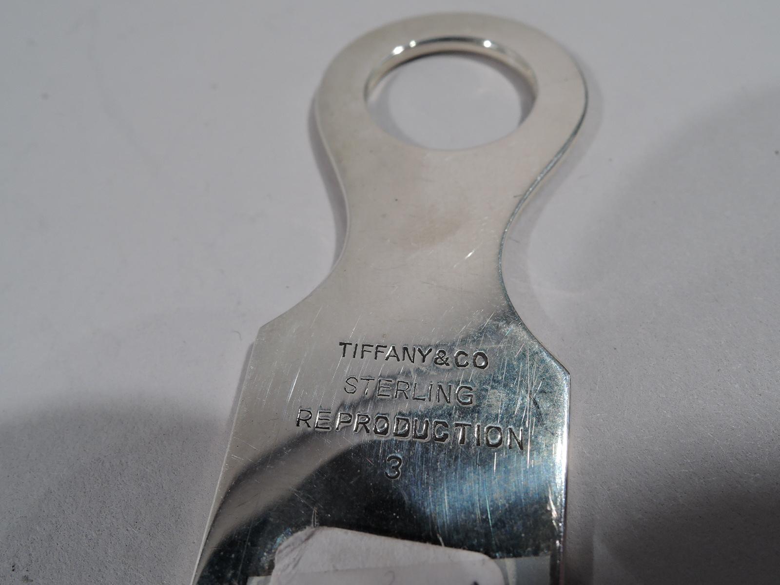 tiffany silver letter opener