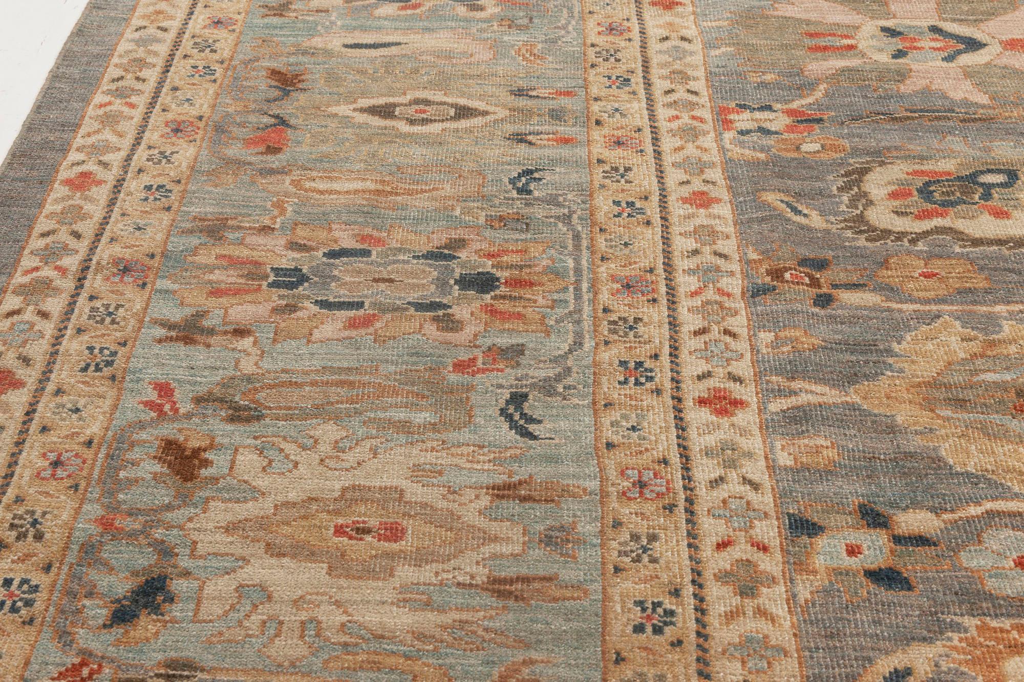 Traditional Sultanabad Design Handmade Wool Rug by Doris Leslie Blau For Sale 1