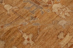 Traditioneller, von Täbris inspirierter, beigefarbener „Fragment“-Teppich von Doris Leslie Blau