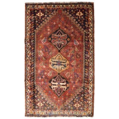 Traditional & Tribal Persian Ghashghai Wool Carpet
