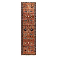Traditional Tribal Serapi Wool Hand Knotted Red Area Rug 2
 8" x 10
 0"