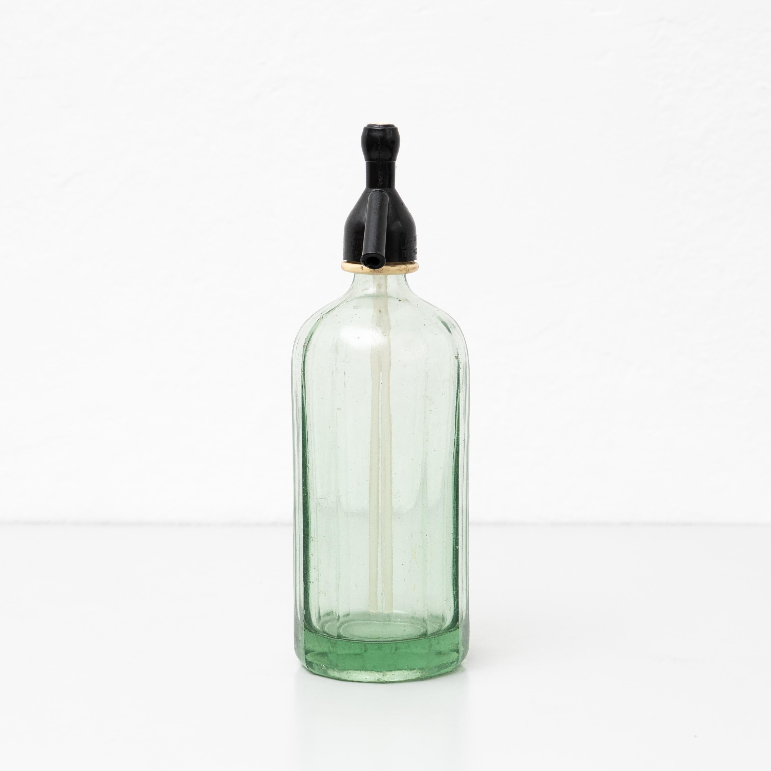 French Traditional Vintage Catalan Soda Syphon, circa 1970 For Sale