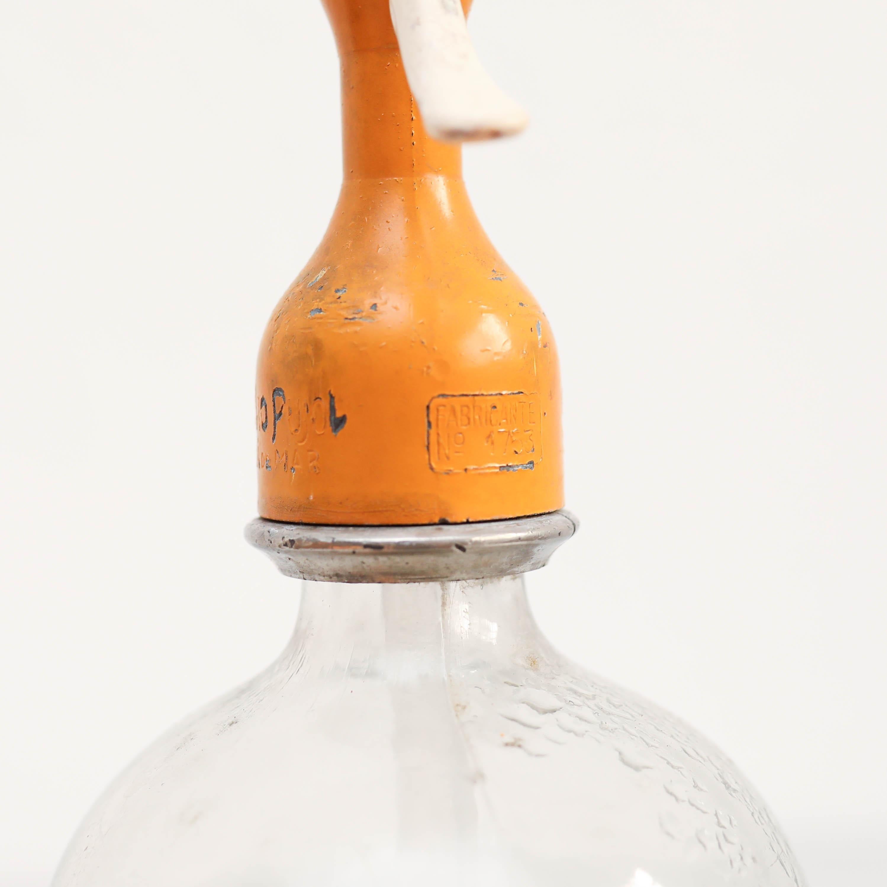Sifone per soda tradizionale catalano d'epoca, circa 1990 in vendita 7