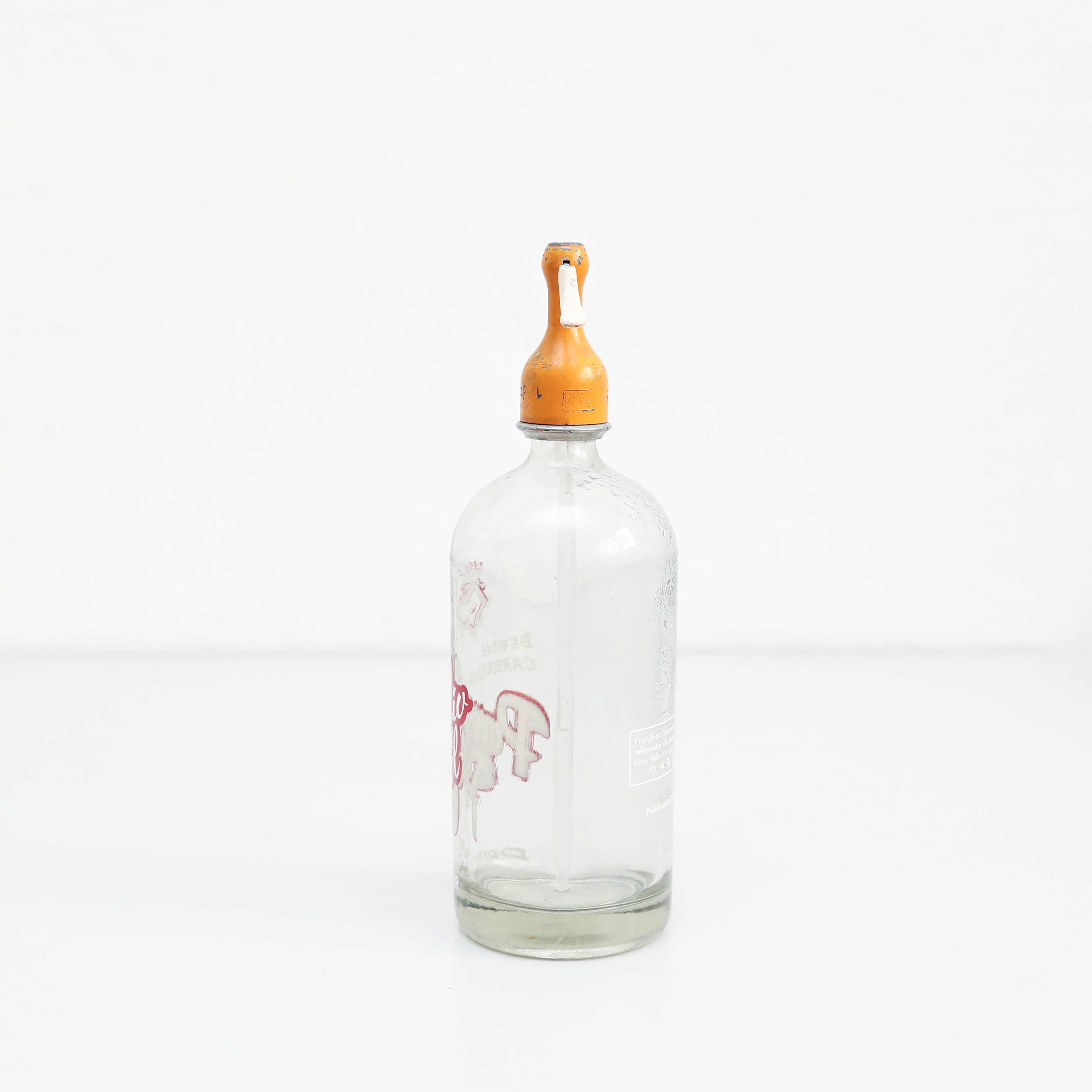 French Traditional Vintage Catalan Soda Syphon, circa 1990 For Sale
