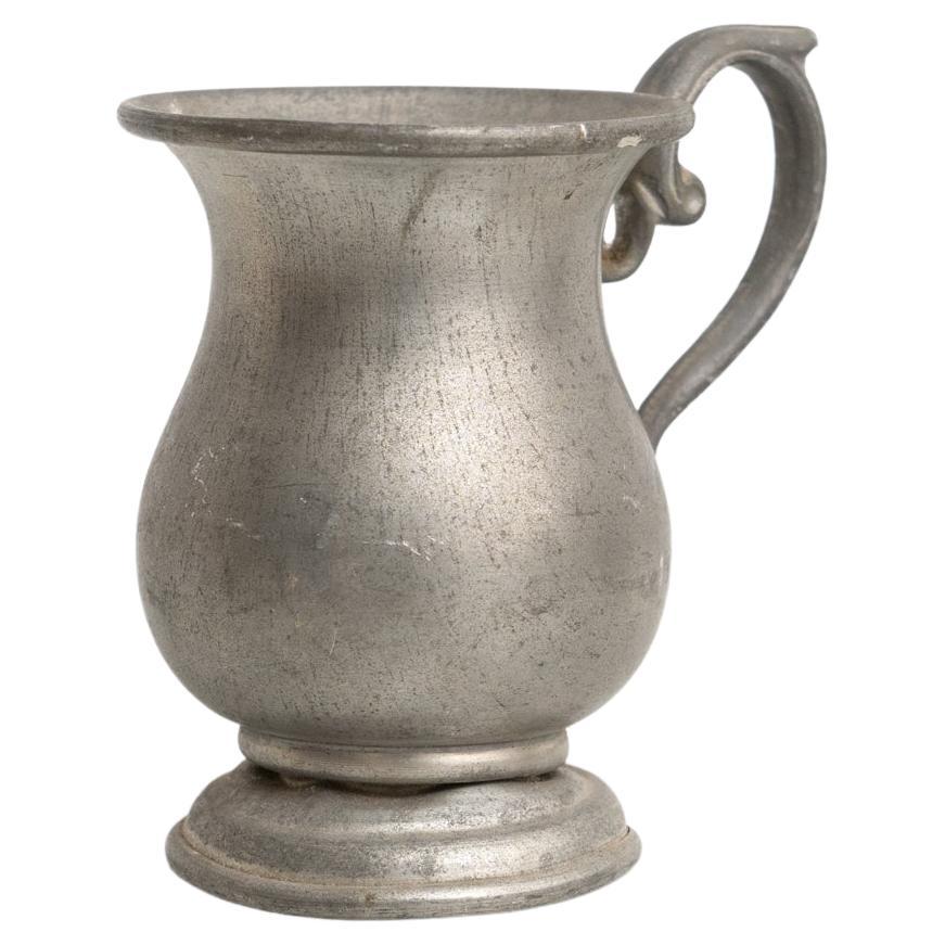 Traditional Vintage Metal Jug, circa 1970