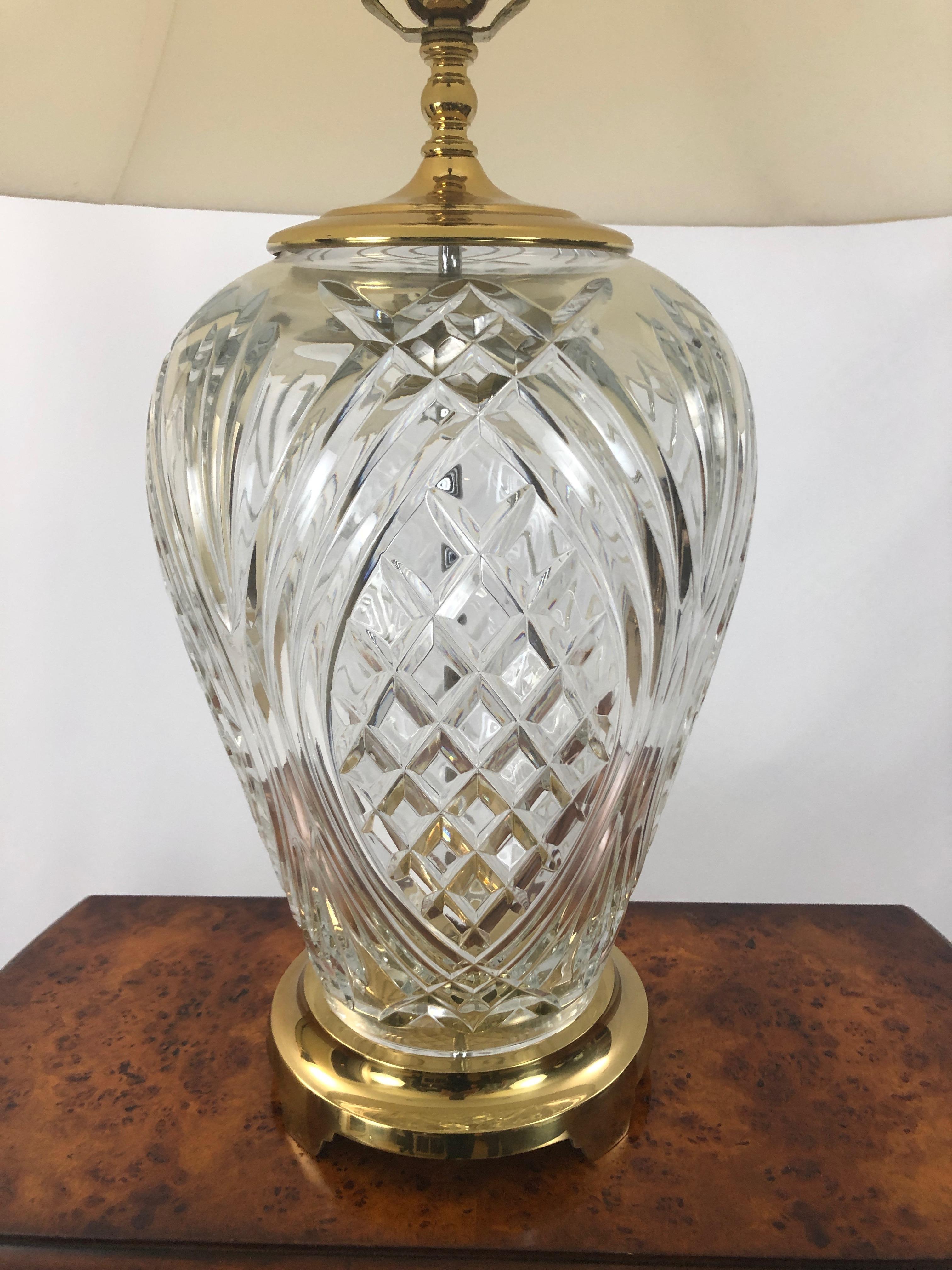waterford pineapple lamp