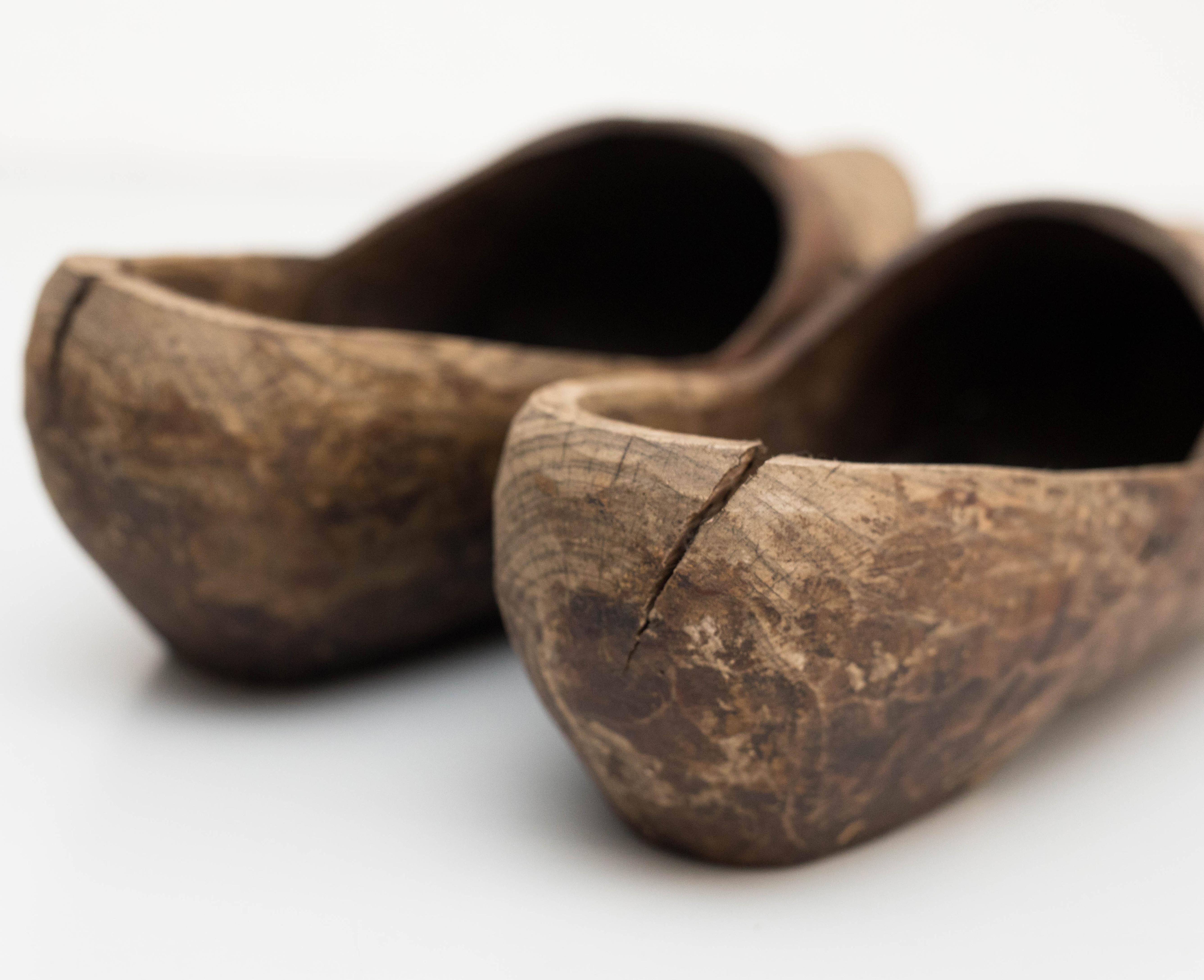 Traditional Wood Clogs, 1960 For Sale 2