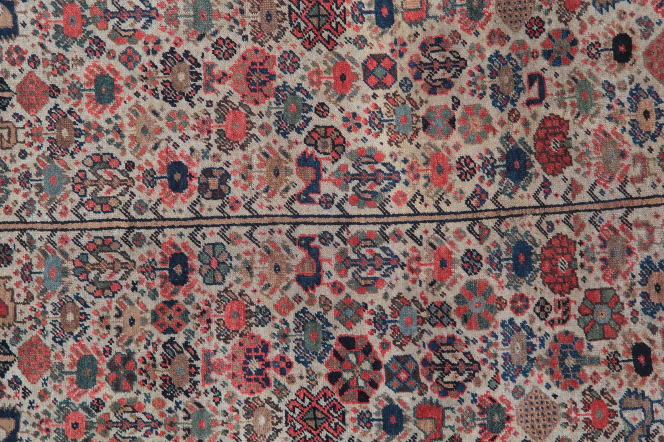 Antiker Wollteppich, Baum des Lebens Stammeskunst-Teppich (Afghanisch) im Angebot