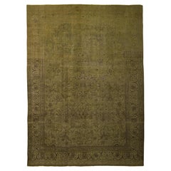 Tappeto tradizionale in lana, 9 piedi×12 piedi, Oliver e Marrone scuro