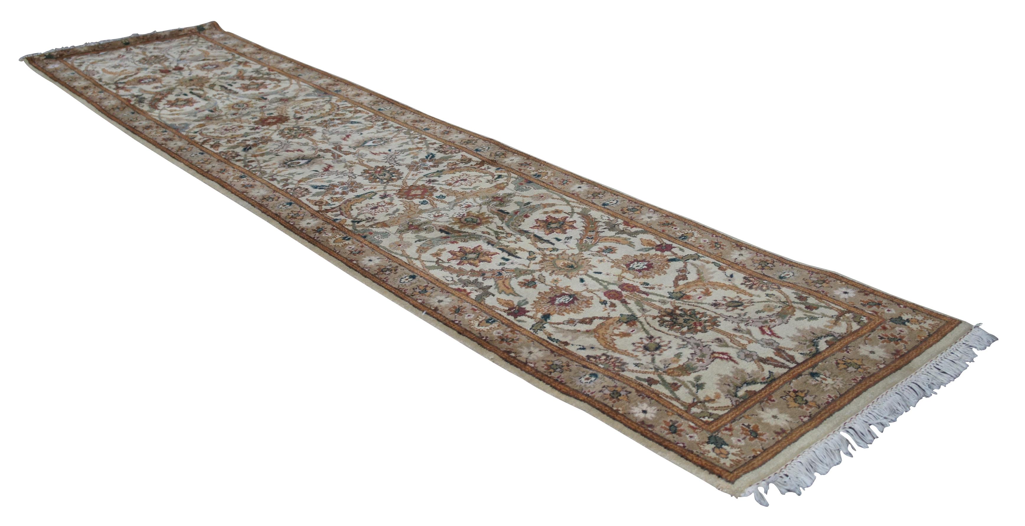 floral rug runner