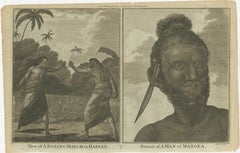 Traditions and Faces of the Pacific: Boxing in Ha'apai and a Man of Mangea, 1785