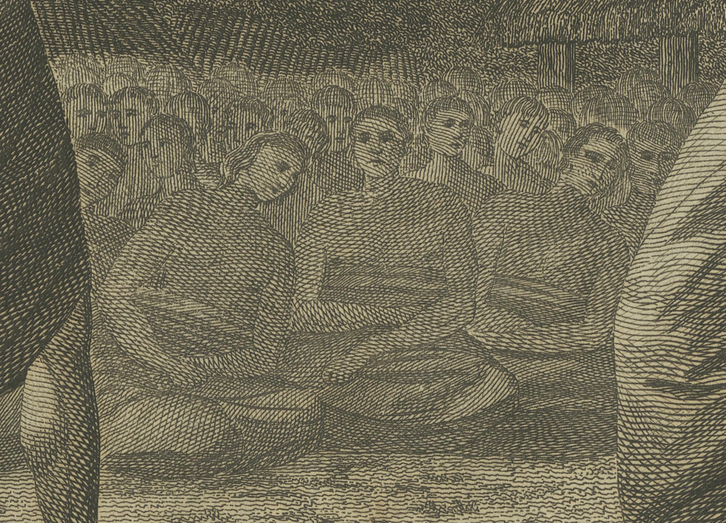Fine XVIII secolo Tradizioni e volti del Pacifico: il pugilato a Ha'apai e un uomo di Mangea, 1785 in vendita