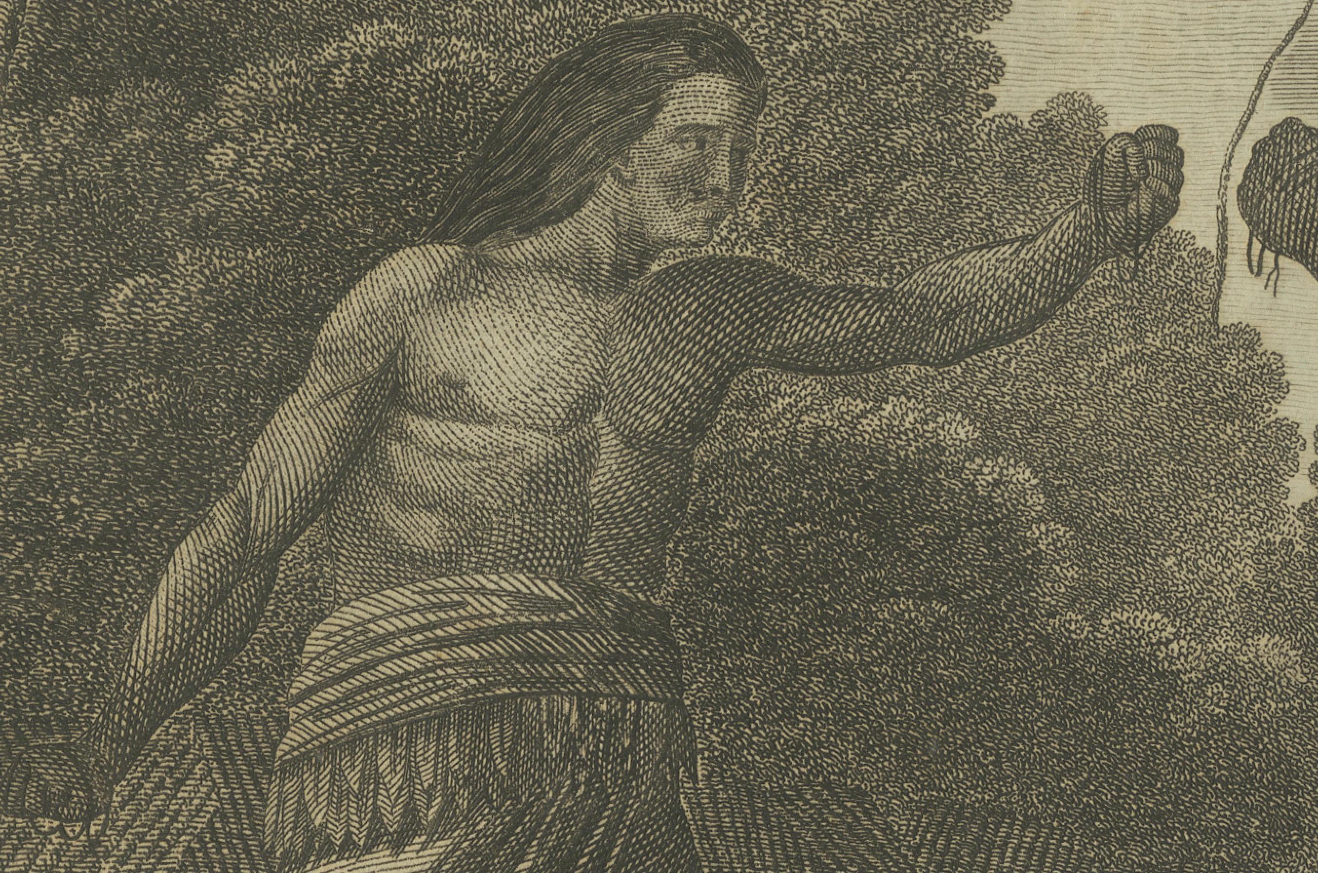 Carta Tradizioni e volti del Pacifico: il pugilato a Ha'apai e un uomo di Mangea, 1785 in vendita
