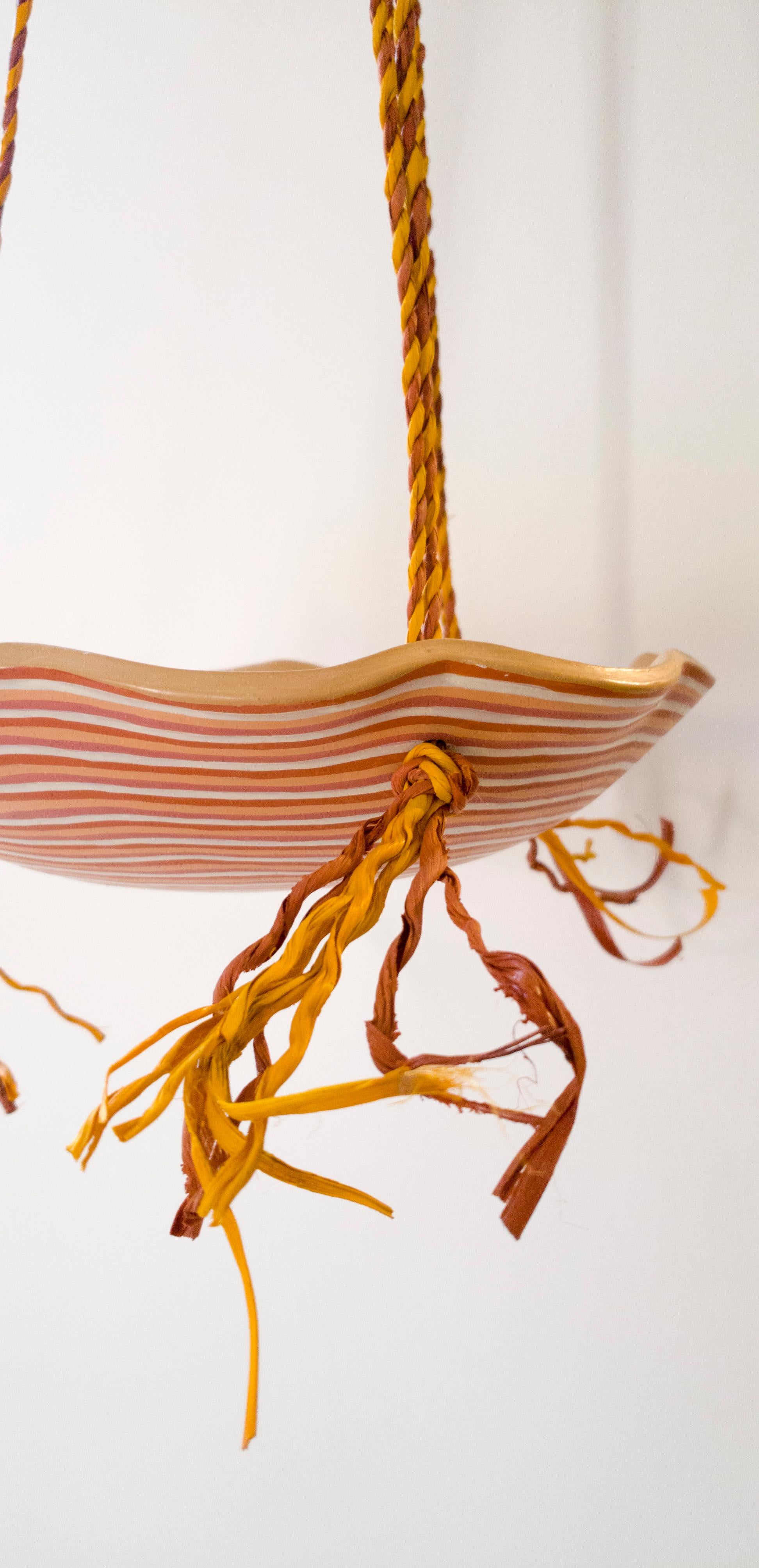 Unique design piece

The Traditions Pottery and straw fruit bowl was first presented in Carimbo Exhibition at Yankatu Gallery, in November 2019 in São Paulo, Brazil and is part of the ALMA-Raiz (Soul and Roots) collection from Yankatu.

The