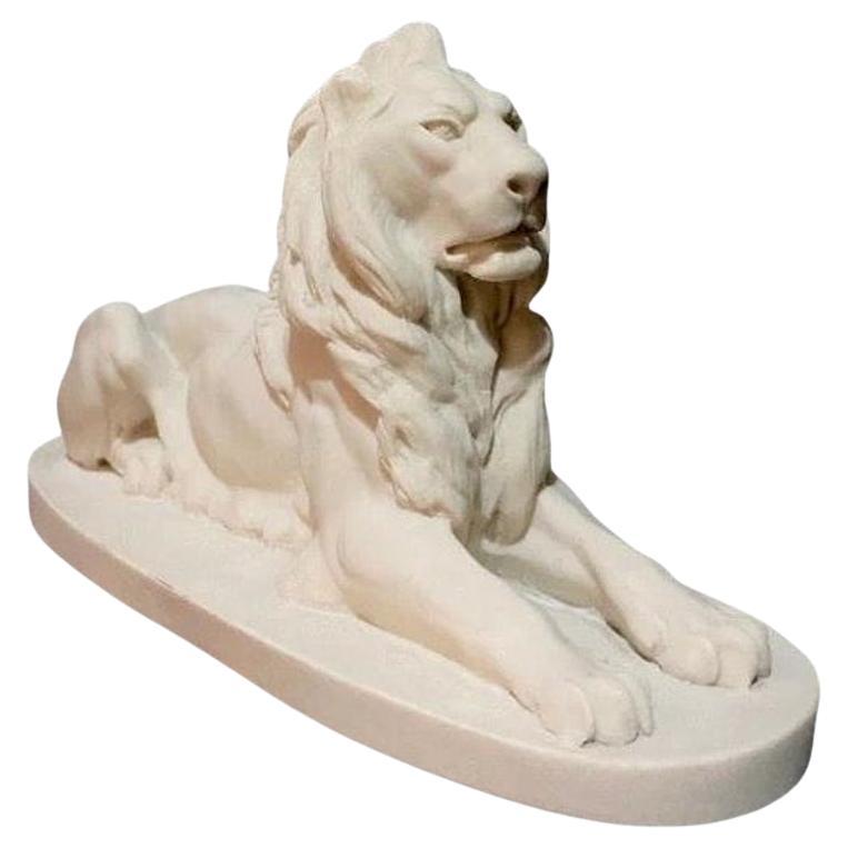 Escultura busto de león de Trafalgar, siglo XX