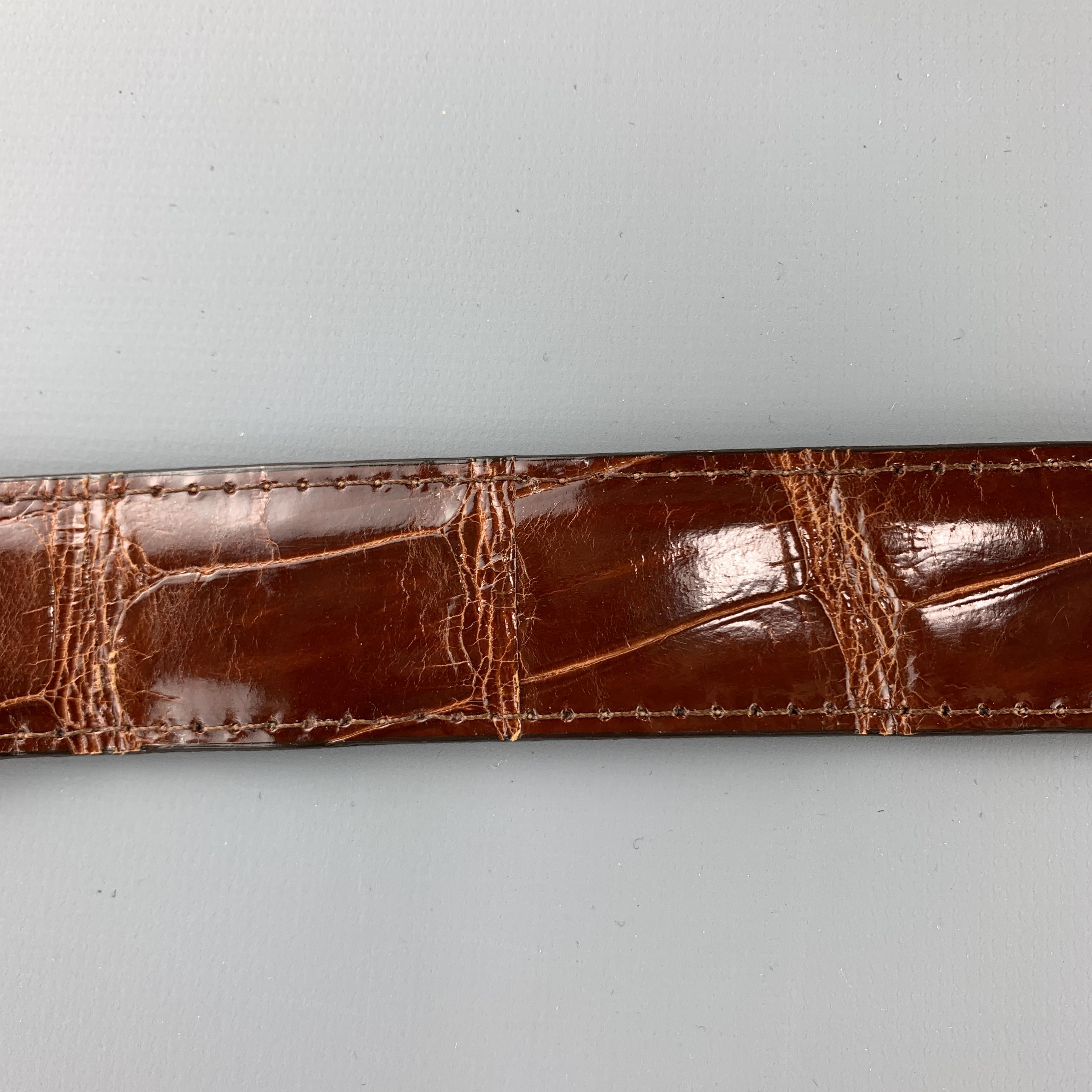 trafalgar alligator belt