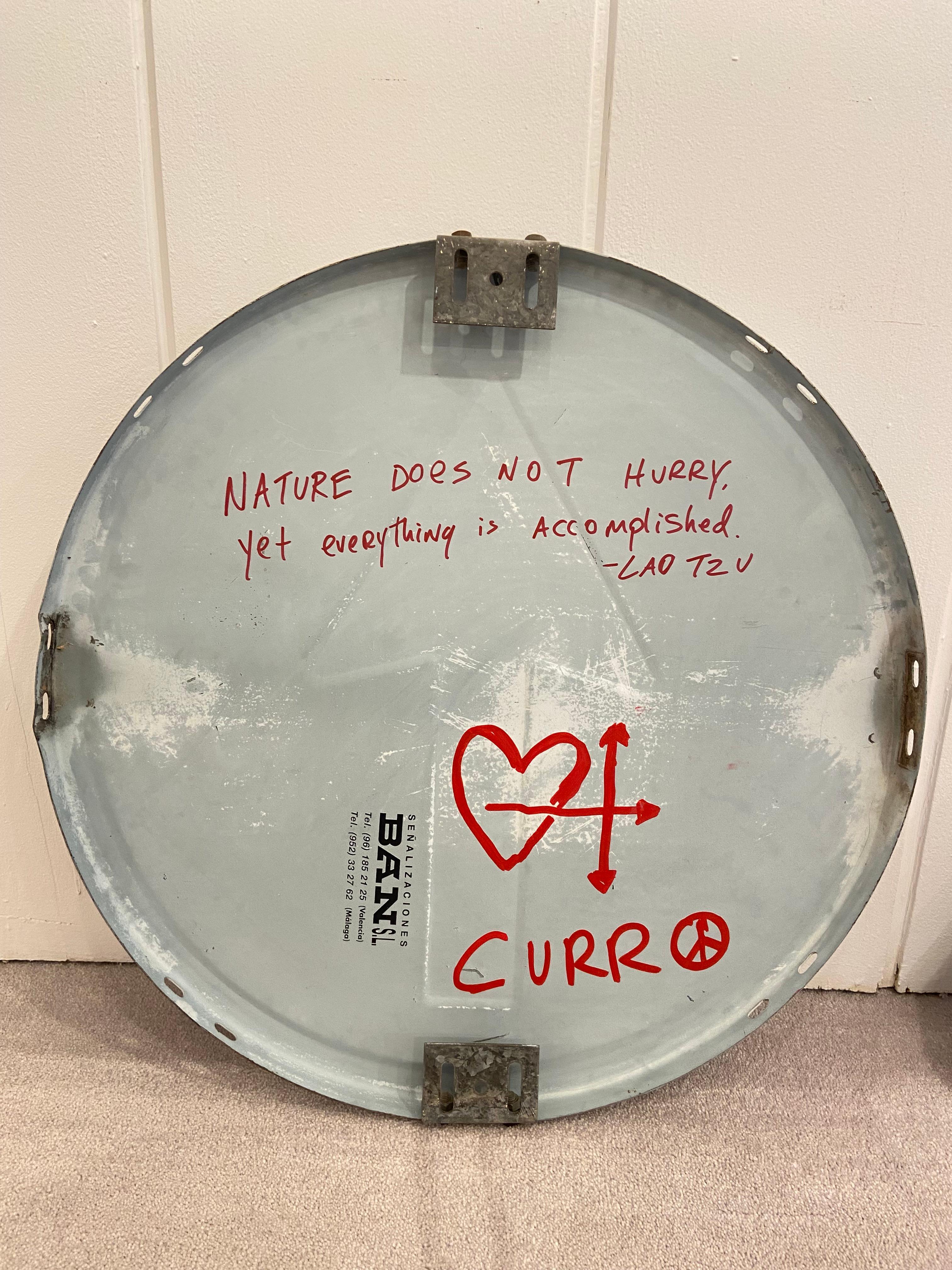 Verkehrssignal-Kunstwerk von Carlos Iglesias im Angebot 4