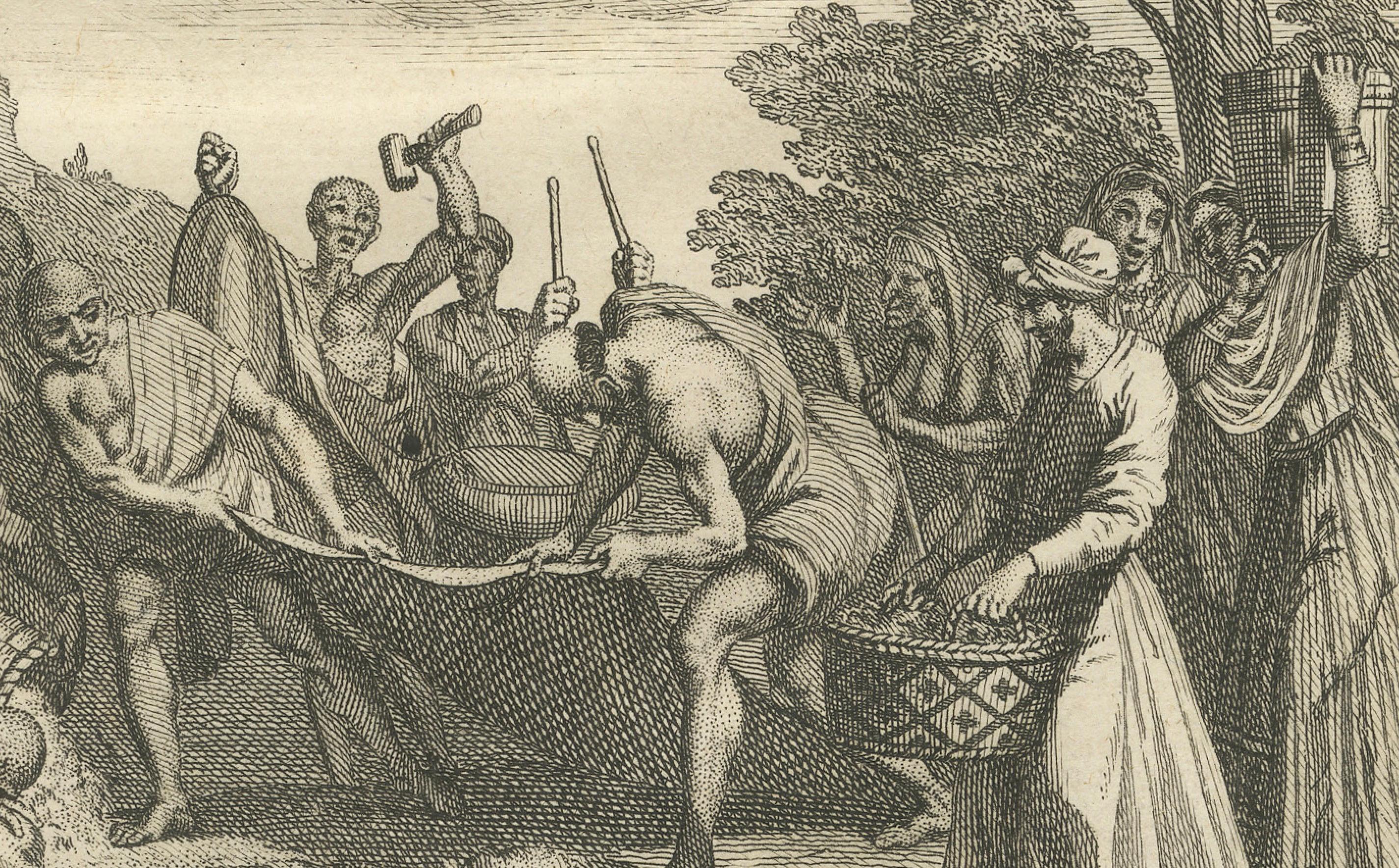 Ritos Trágicos de la Viudedad: Sati y costumbres funerarias en la India, 1727 en Bueno estado para la venta en Langweer, NL