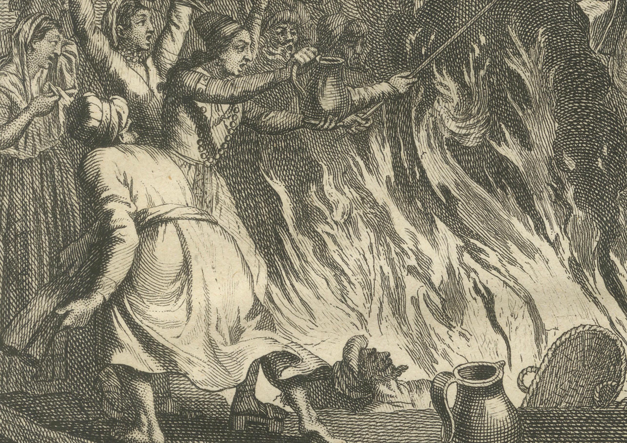 Ritos Trágicos de la Viudedad: Sati y costumbres funerarias en la India, 1727 en venta 1