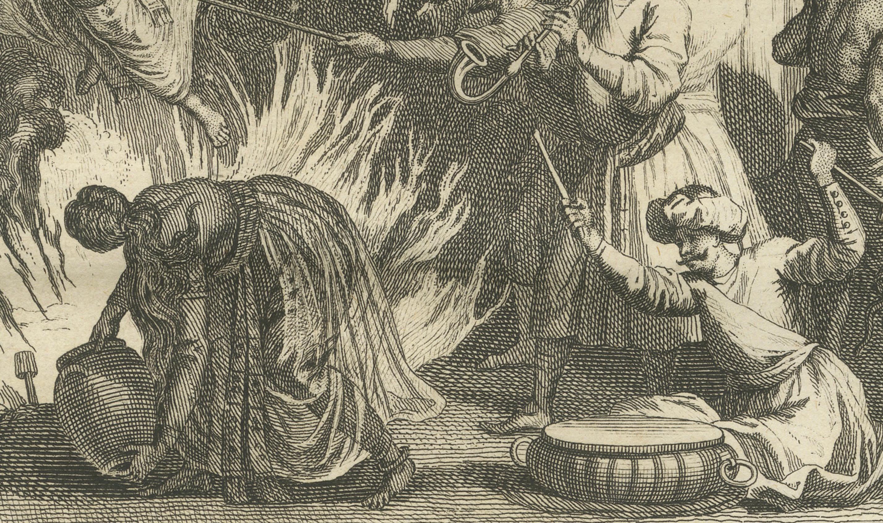 Ritos Trágicos de la Viudedad: Sati y costumbres funerarias en la India, 1727 en venta 2