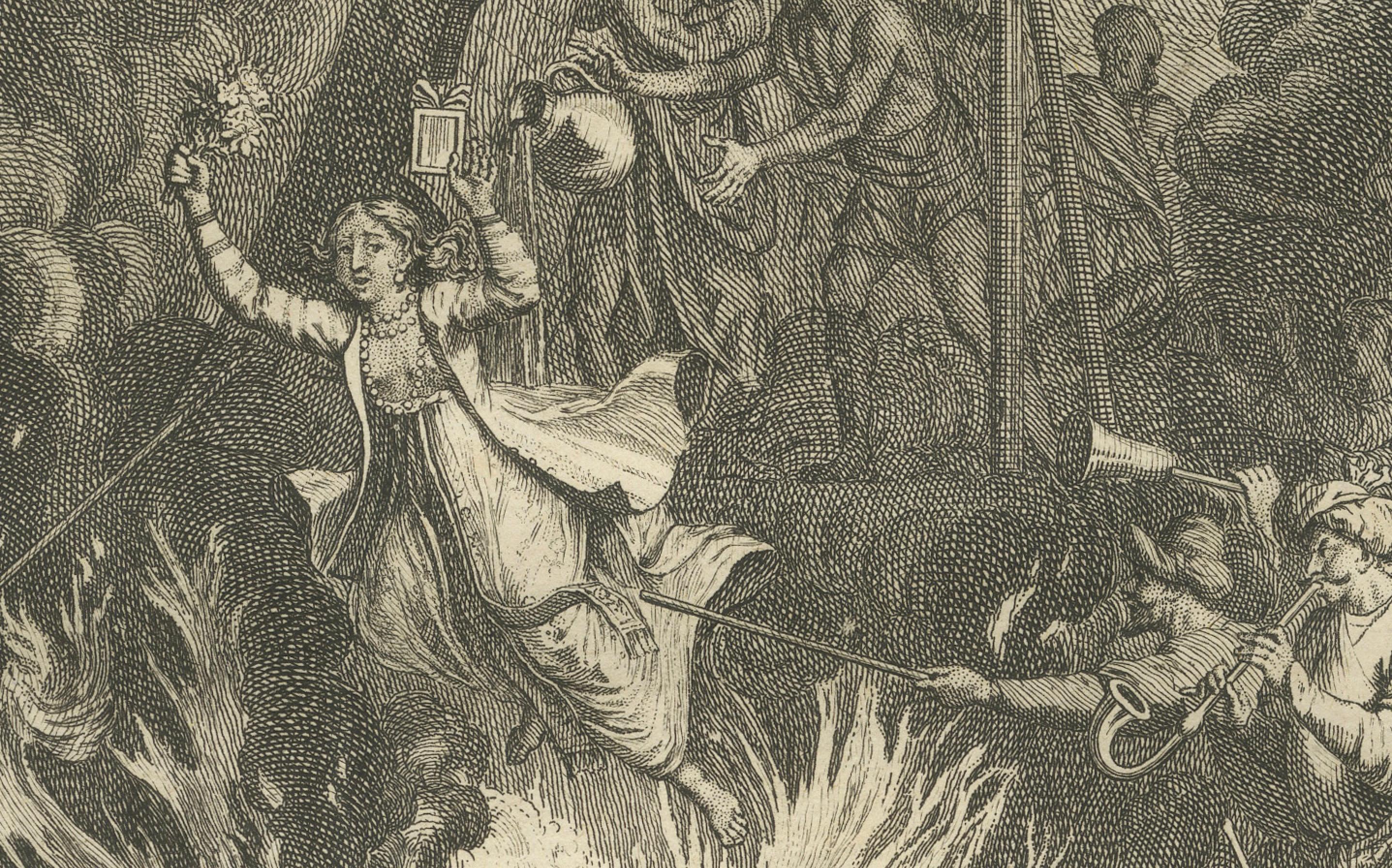 Ritos Trágicos de la Viudedad: Sati y costumbres funerarias en la India, 1727 en venta 3