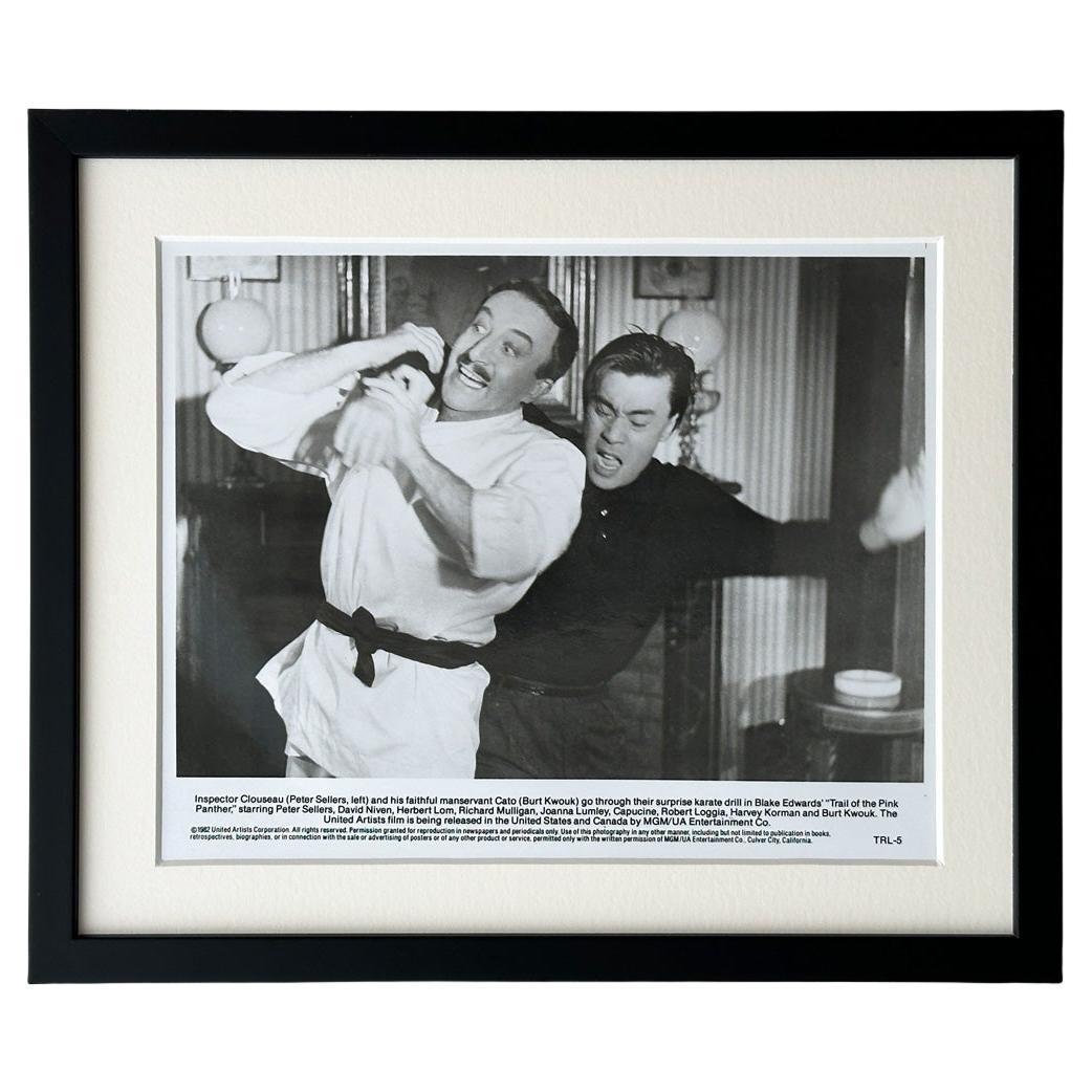 TRAIL OF THE PINK PANTHER Publicity Film Still 1982 PETER SELLERS  - FRAMED For Sale