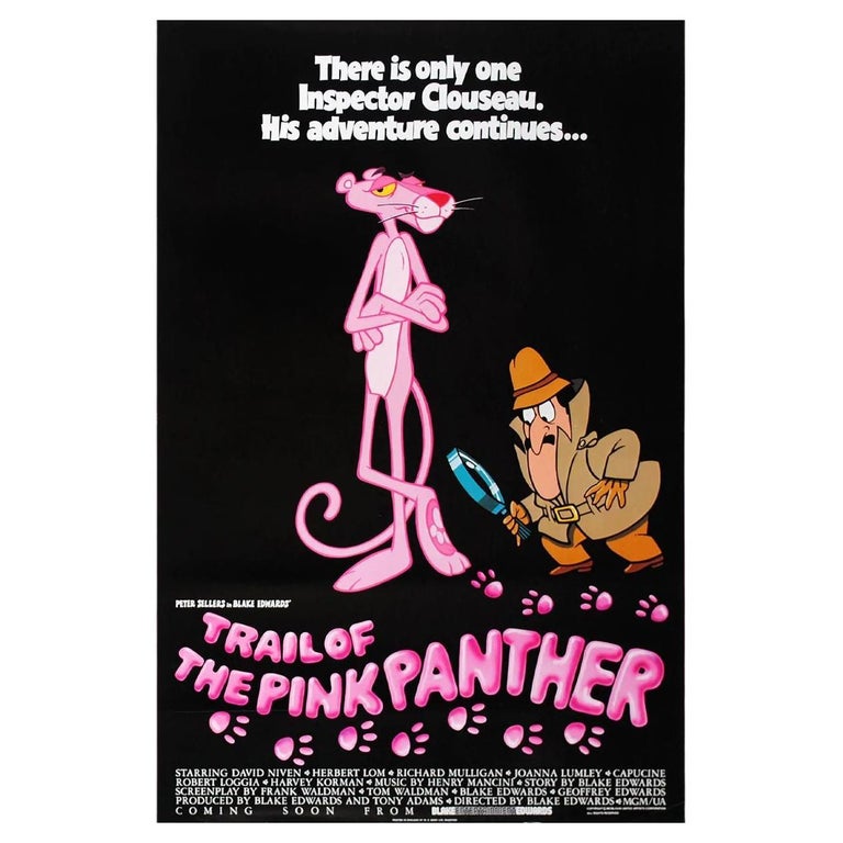 Trail of Pink Panther, Unframed Poster, 1982 For Sale at