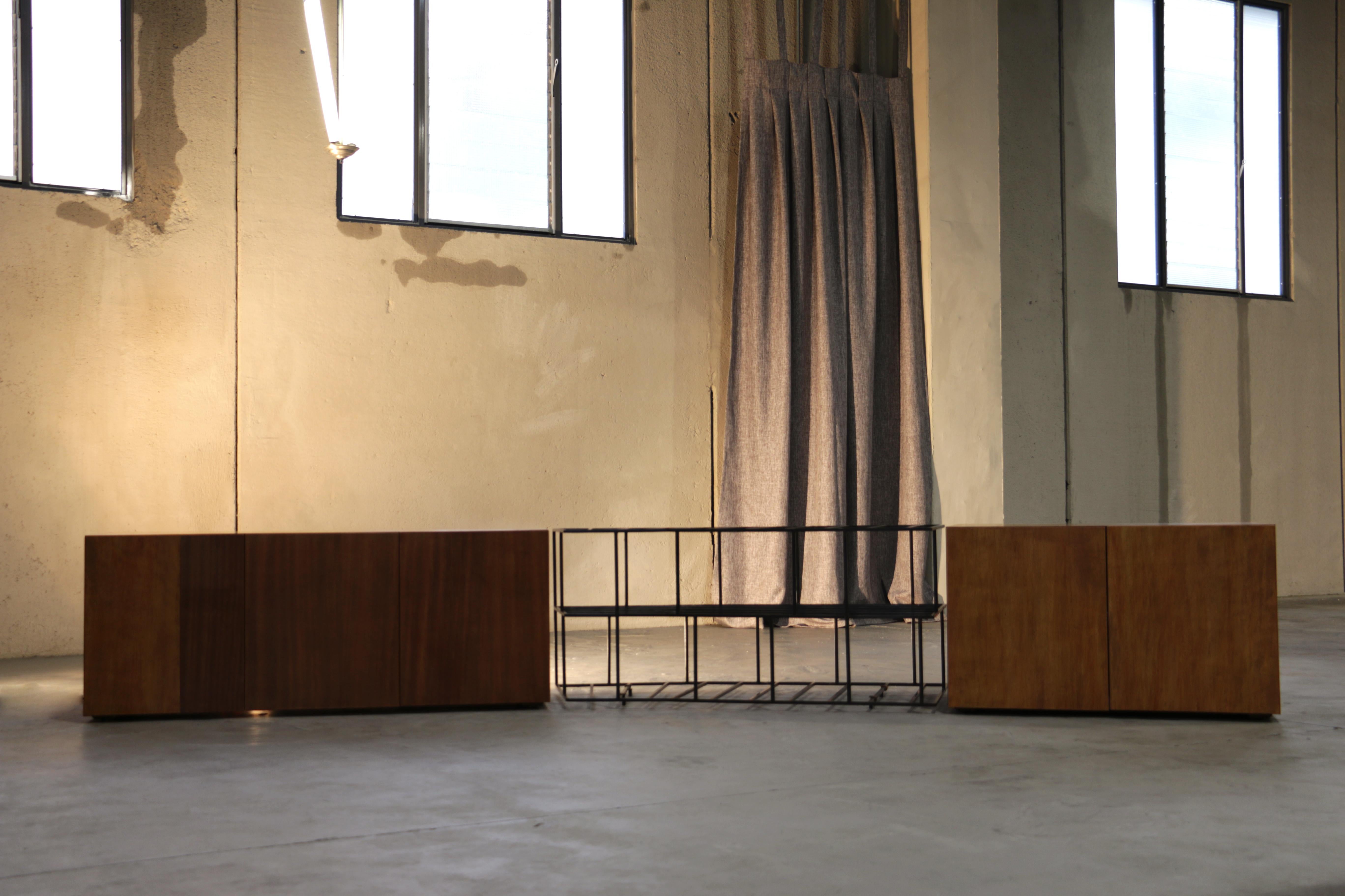 Contemporary Train, Minimal Sideboard Credenza For Sale