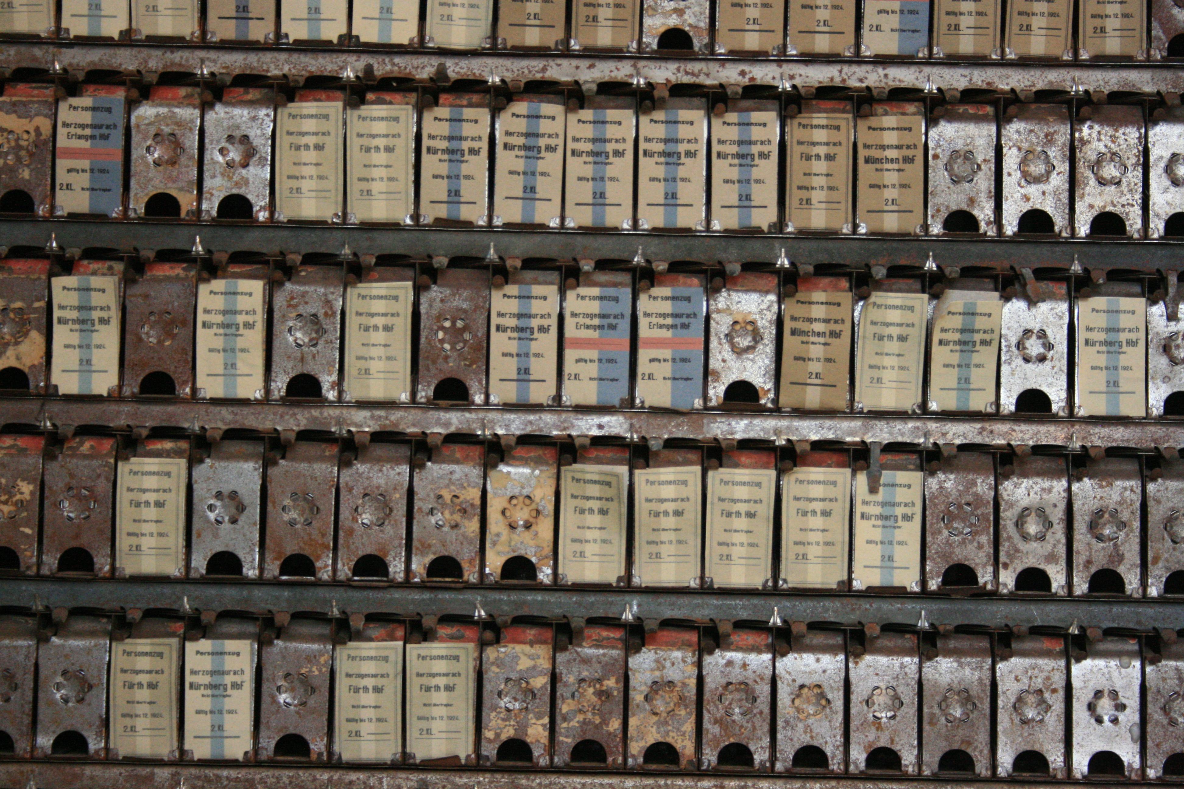 Train Station Ticket Cabinet, Germany 3