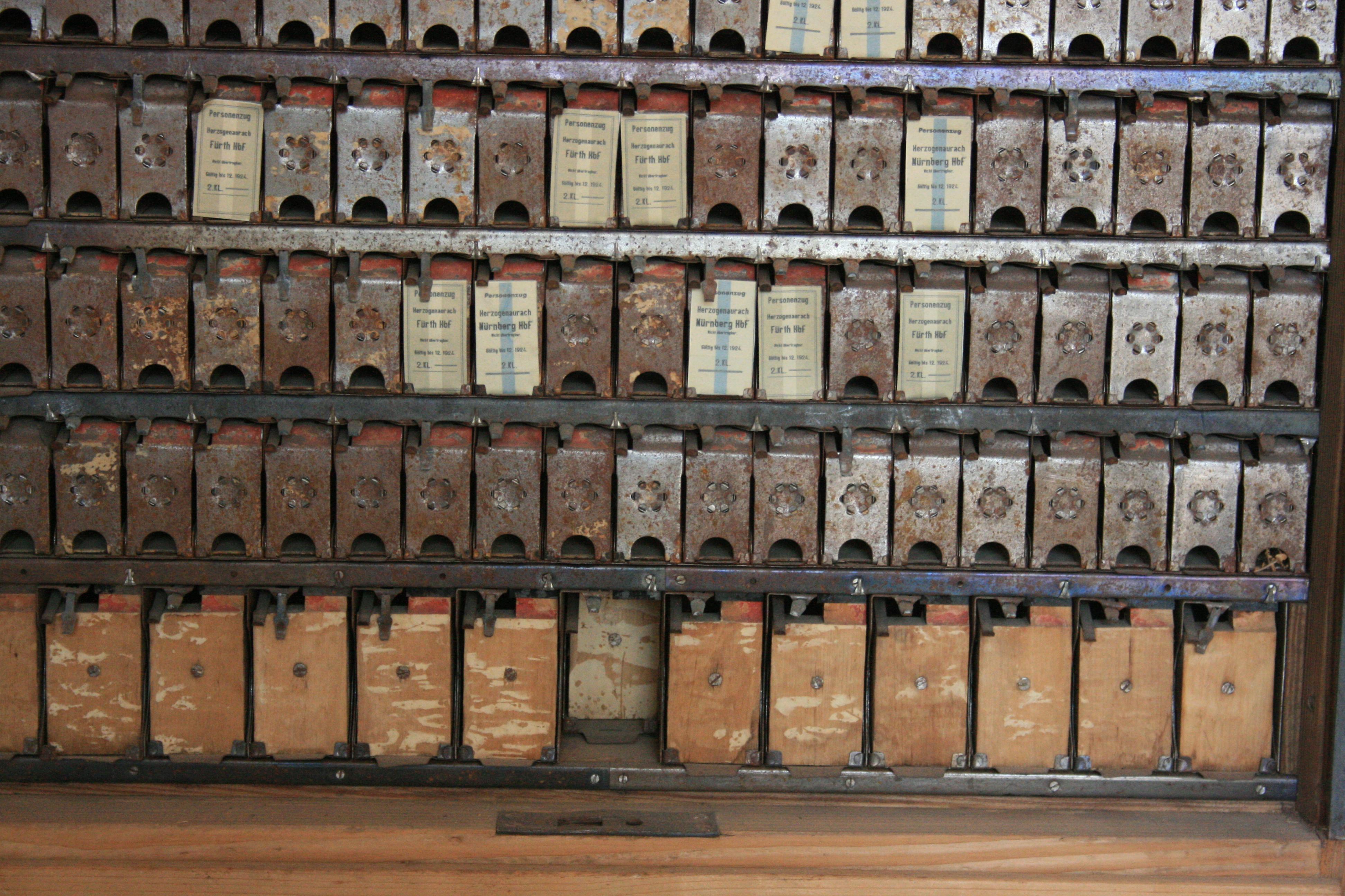 Train Station Ticket Cabinet, Germany 4