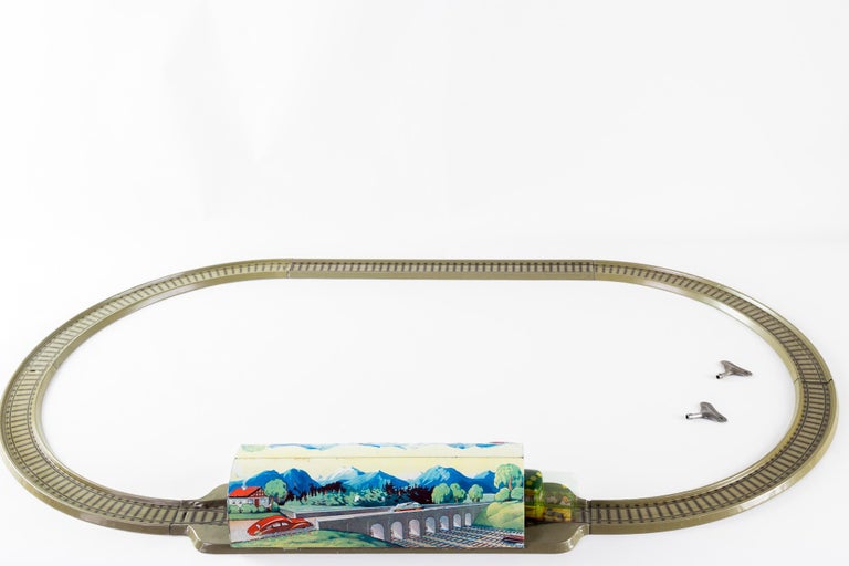 Train Station Toy, Germany, Around 1950s For Sale at 1stDibs | train ...