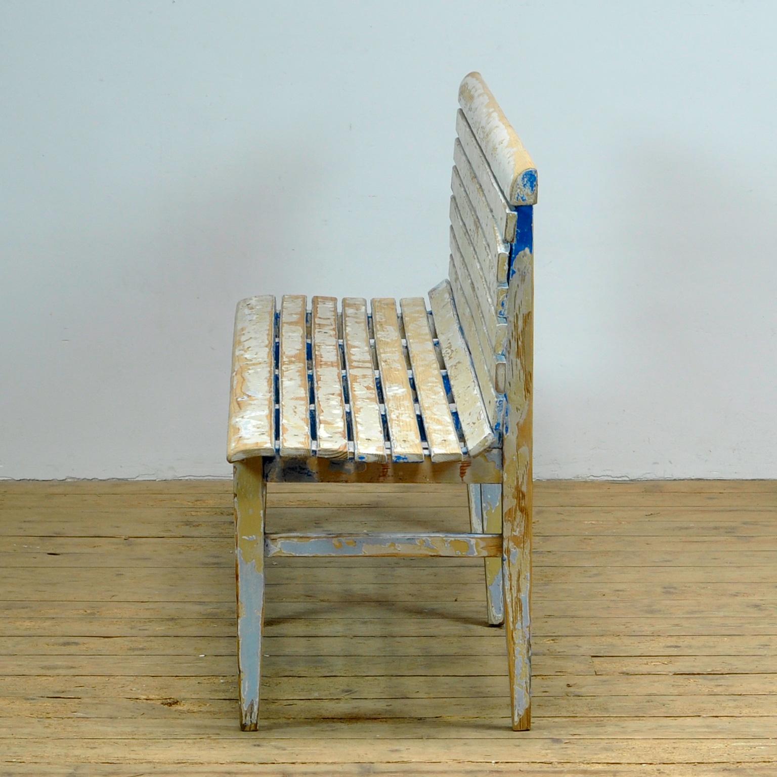 Train Station Waiting Bench, ca. 1940 im Zustand „Gut“ im Angebot in Amsterdam, Noord Holland