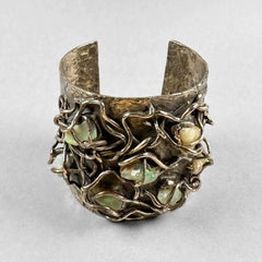 Tralci Manchette Sculptural Cuff Bracelet in Bronze by Lo Studiolo Genève
