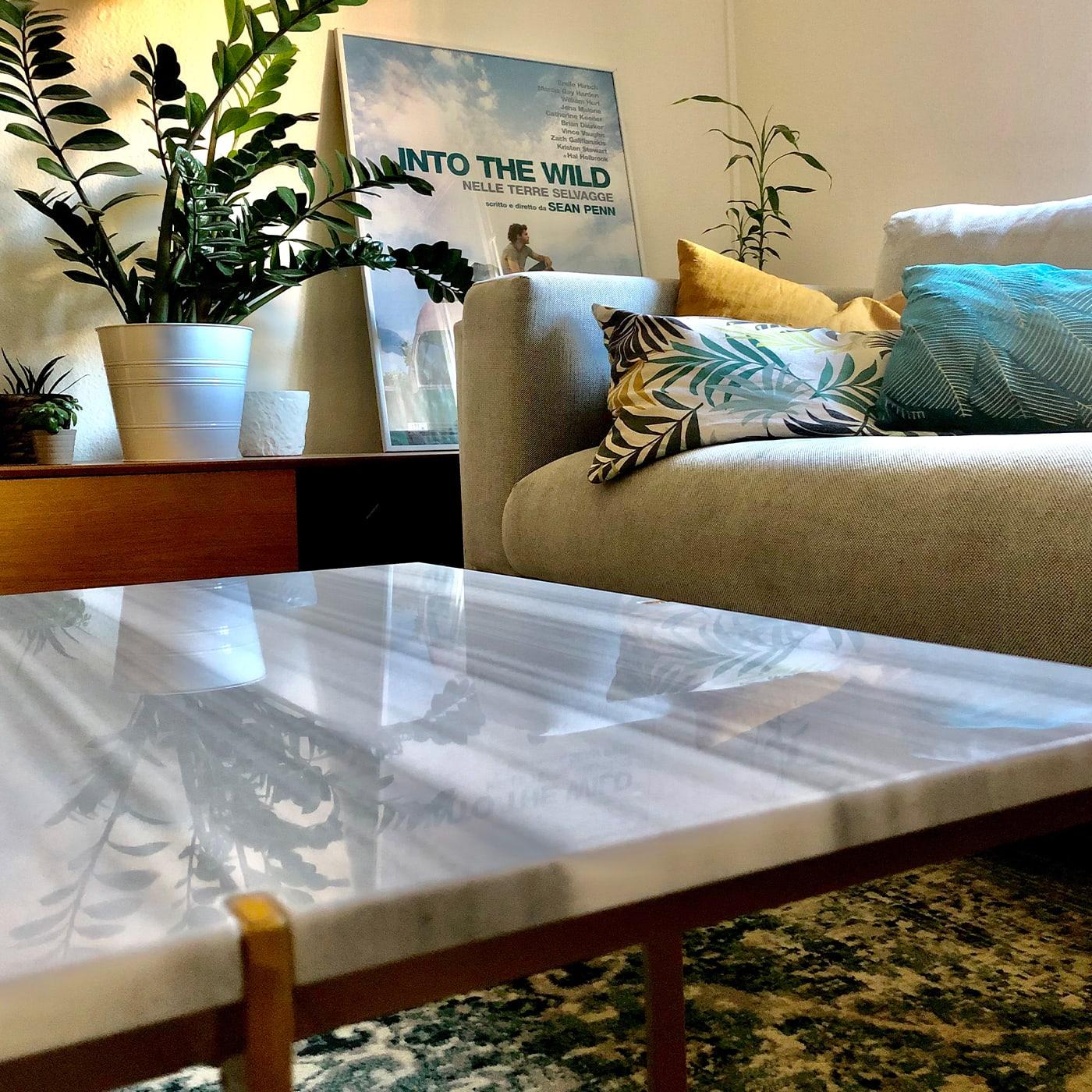 Hand-Crafted Trama Coffee Table For Sale