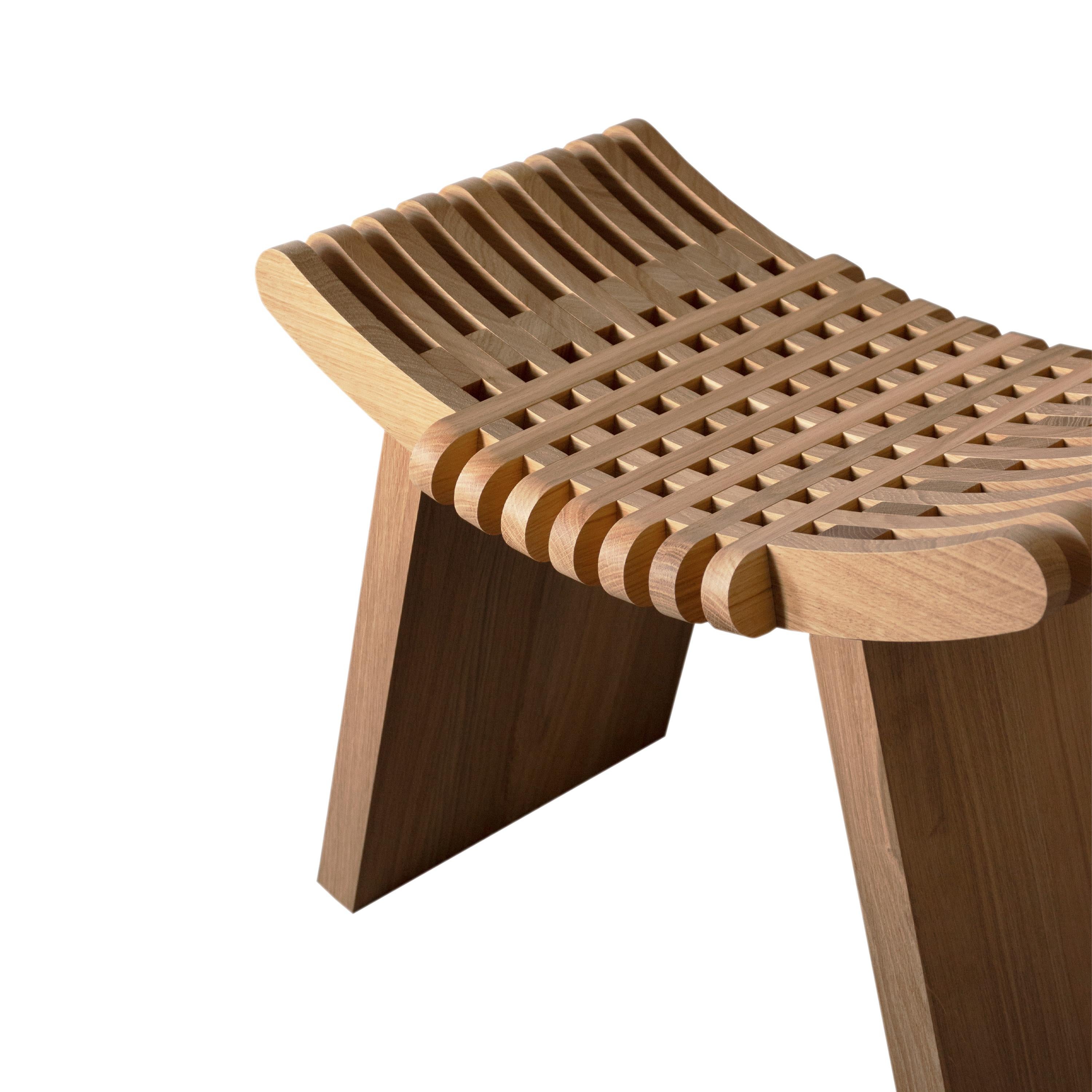 Spanish “Tramado” Stool by Natalia Loyevnicov and Alessia Biscaro, Spain, 2024