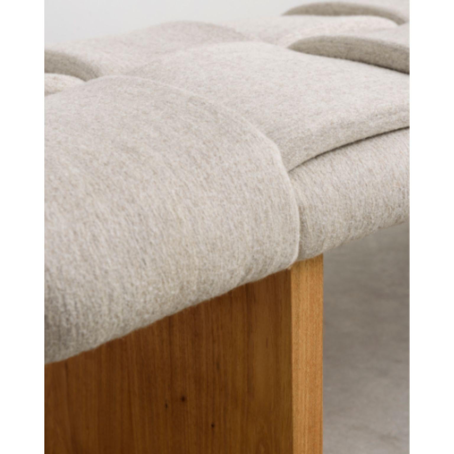 Modern Tramawood 22 Bench by Humberto da Mata