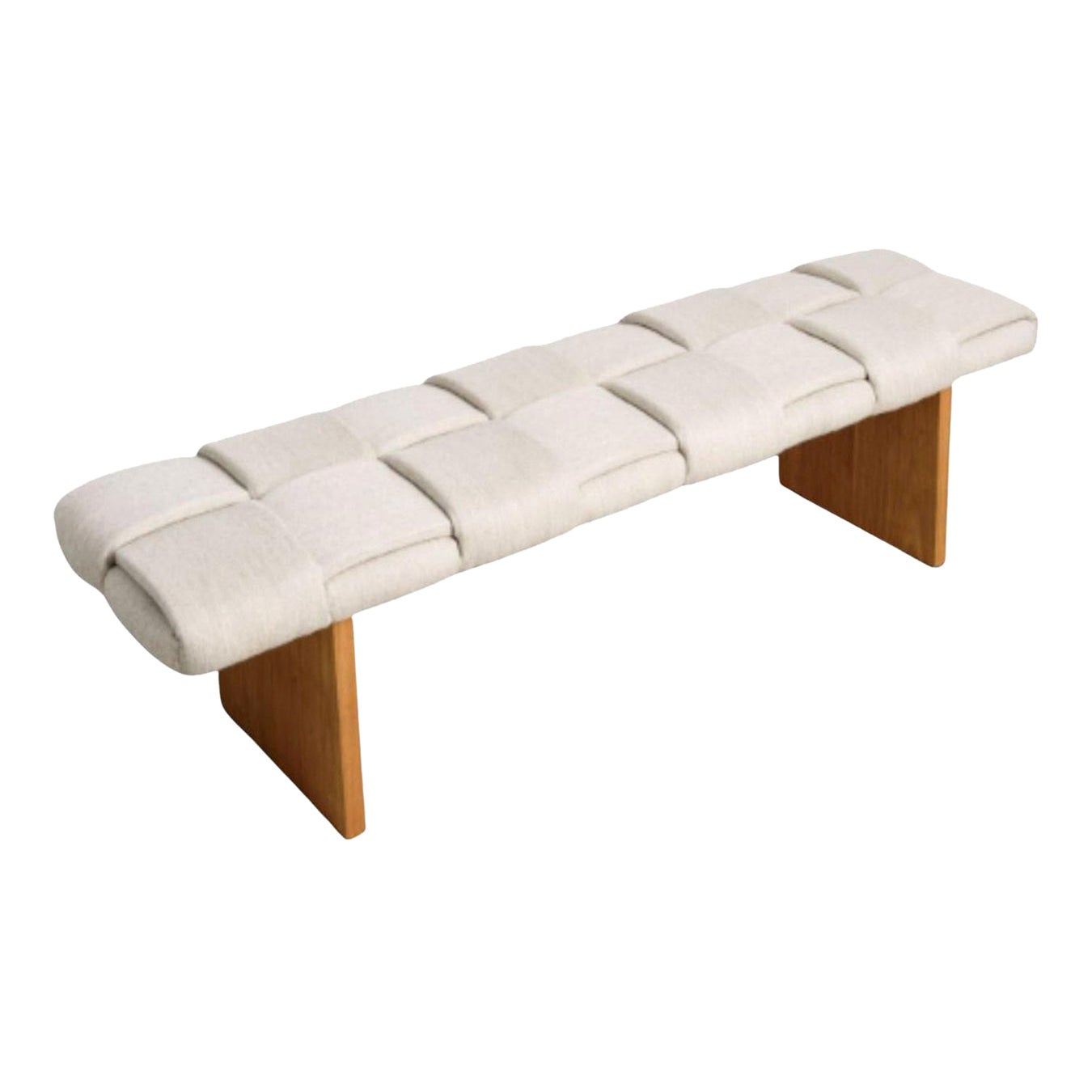 Banc en bois de tramawood 22 de Humberto da Mata en vente