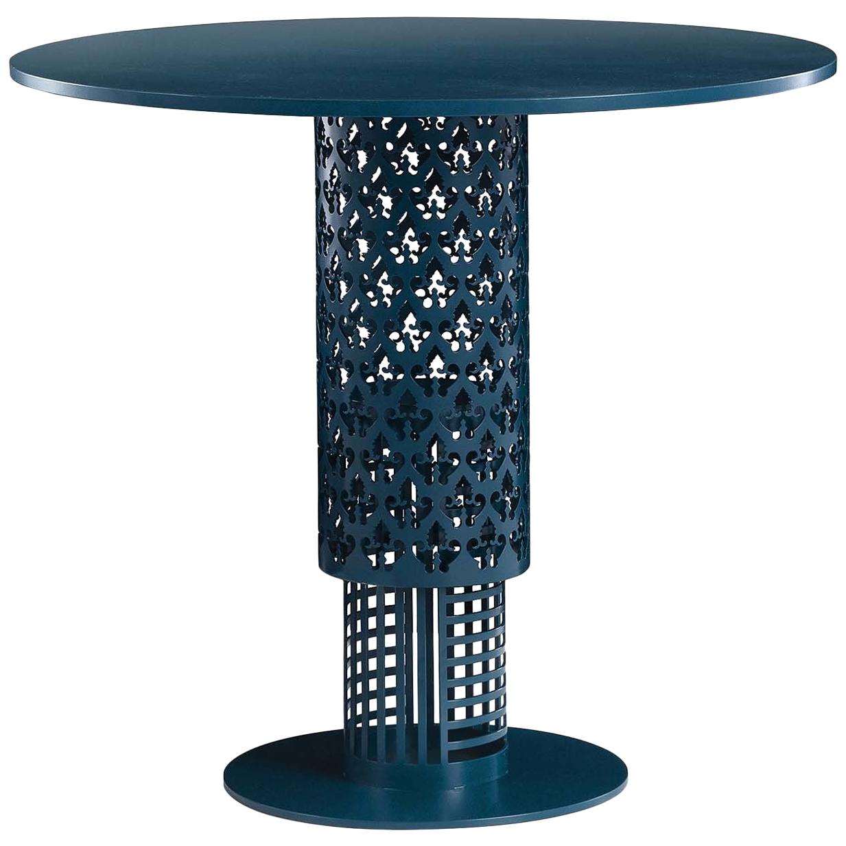 Trame Blue Table For Sale