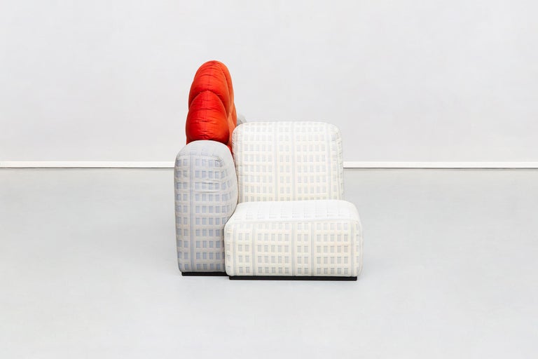 Tramonto a New York Modular Sofa Designed by Gaetano Pesce for Cassina, 1984 In Good Condition For Sale In MIlano, IT