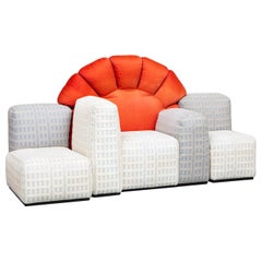 Vintage Tramonto a New York Modular Sofa Designed by Gaetano Pesce for Cassina, 1984