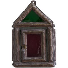 Tramp Art Architectural From all Cabinet, c.1900