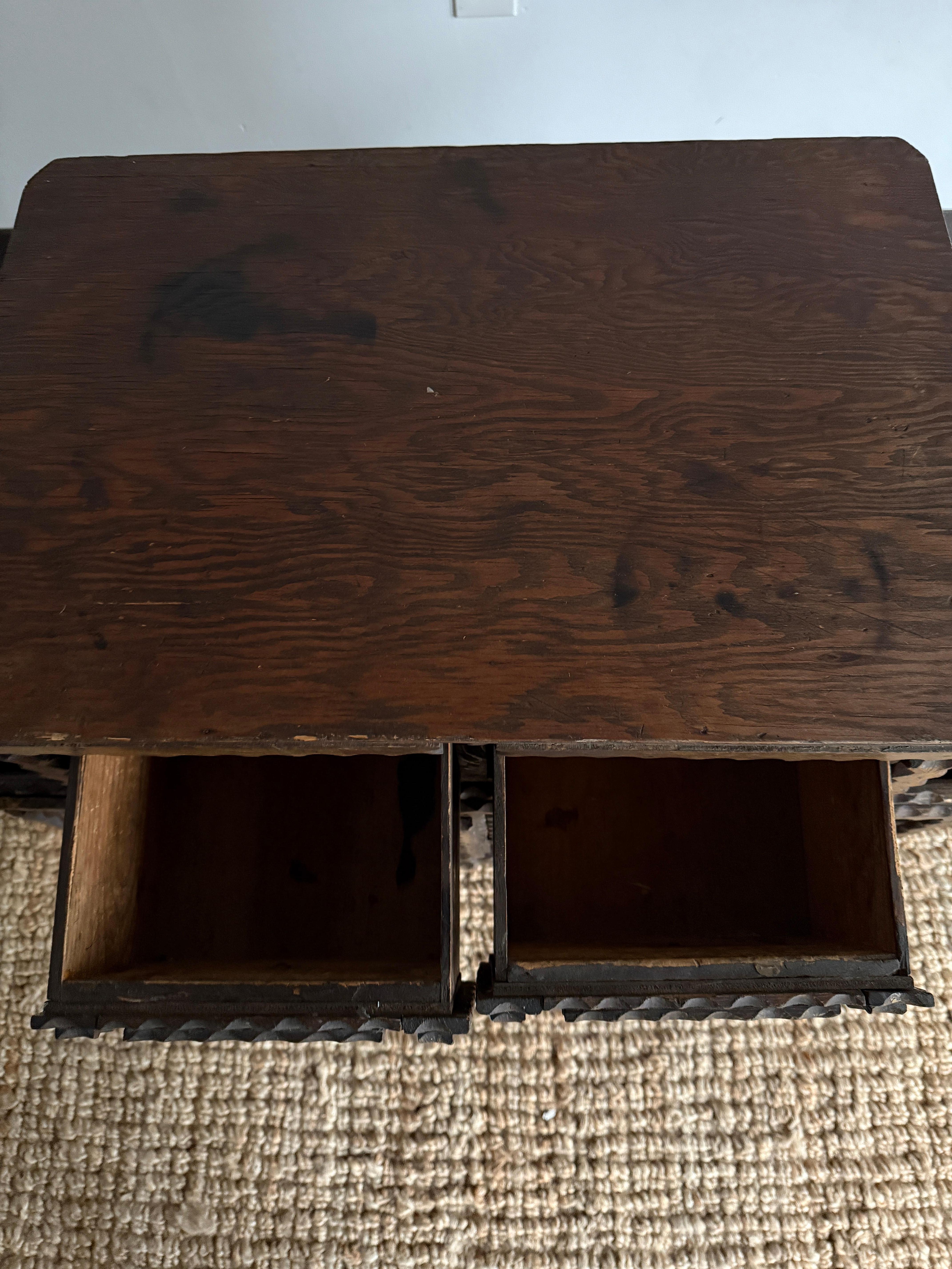 20th Century Tramp Art Cabinet