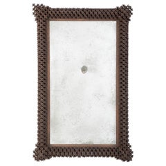 Miroir "Couronne d'épines" de Tramp Art