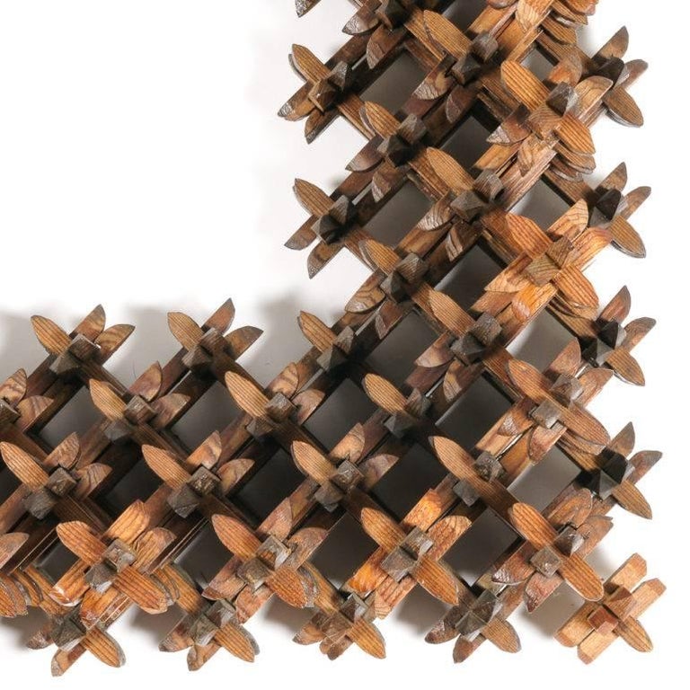 ‘Tramp Art’ Frame For Sale at 1stDibs